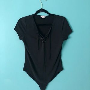 Lace Up Body Suit